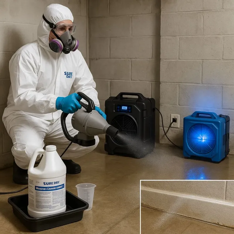 Sanitization and Odor Removal process in Isle of Normandy, FL