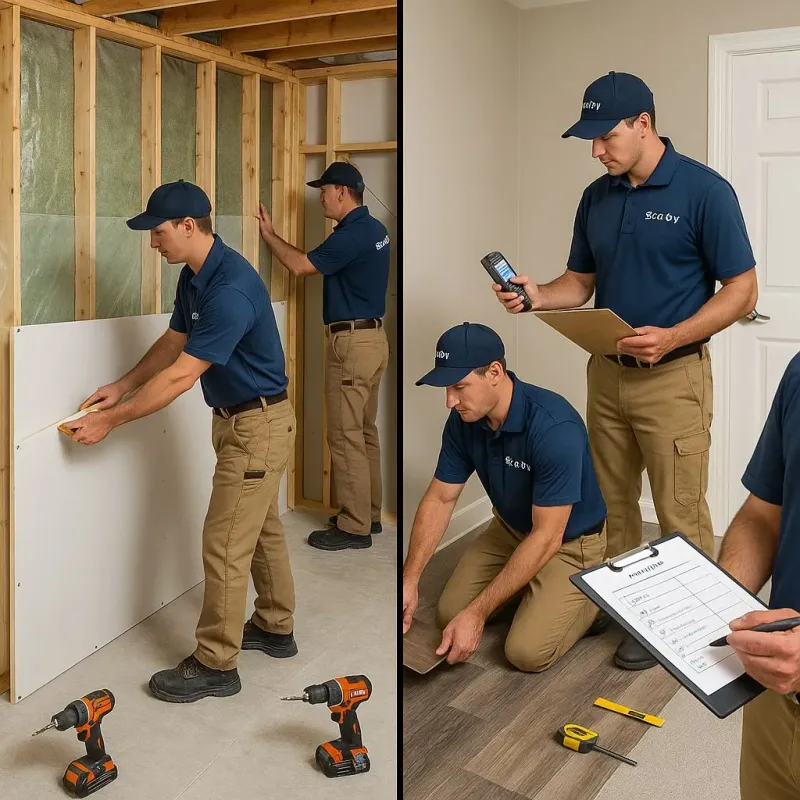 Repairs and Reconstruction process in Isle of Normandy, FL