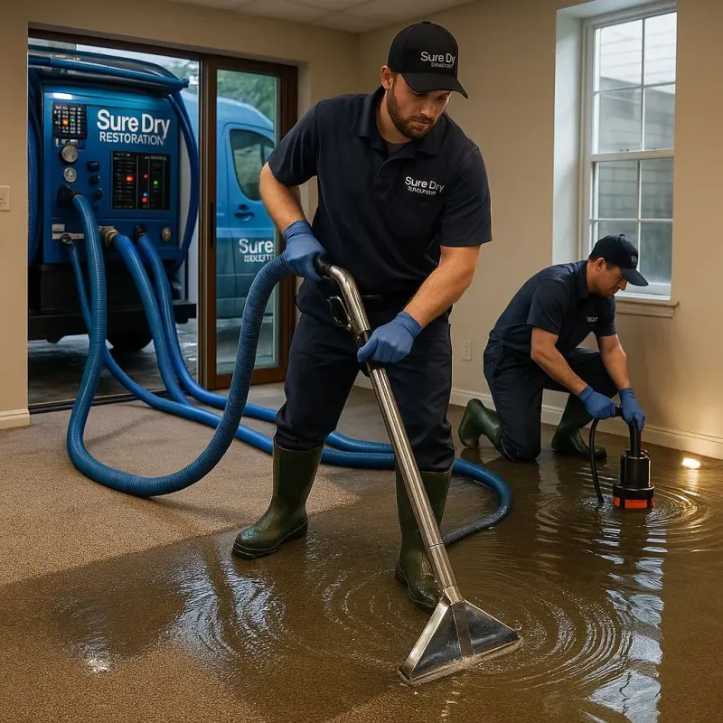 Water Extraction and Removal process in Isle of Normandy, FL